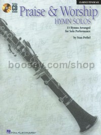 Praise & Worship Hymn Solos Clarinet/tenor Sax +cd