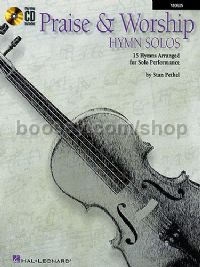 Praise & Worship Hymn Solos Violin Bk/CD
