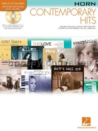 Contemporary Hits Instrumental Play Along Horn (Bk & CD)