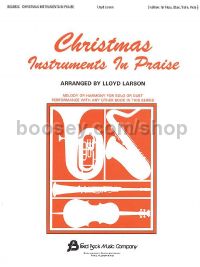 Christmas Instruments in Praise for C instruments