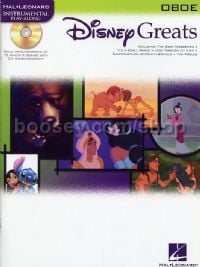 Disney Greats - arr. oboe (Bk & CD)