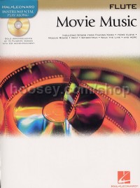 Movie Music Instrumental Playalong Flute Book & CD