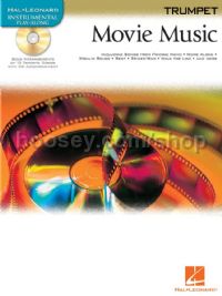 Movie Music Instrumental Playalong Trumpet Book & CD