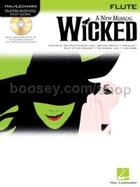 Wicked - Instrumental Playalong Flute (Book & CD)