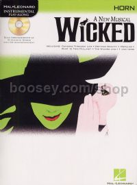Wicked - Instrumental Playalong Horn (Book & CD)