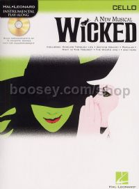Wicked - Instrumental Playalong Cello (Book & CD)