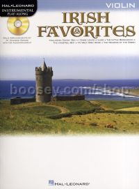 Irish Favourites Instrumental Playalong Violin (Bk & CD)