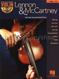 Violin Play Along 19: Lennon & McCartney (Bk & CD)