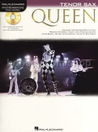 Queen Instrumental Play Along - Tenor Saxophone (Book & CD)