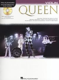 Queen Instrumental Play Along - Violin (Book & CD)