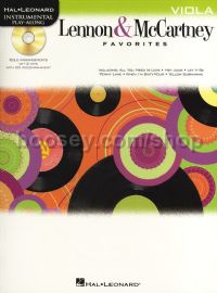 Lennon & McCartney Favourites Playalong: Viola (Book & CD)