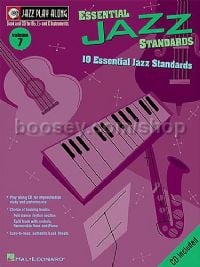 Jazz Play Along 07 Essential Jazz Standards (Jazz Play Along series) Book & CD