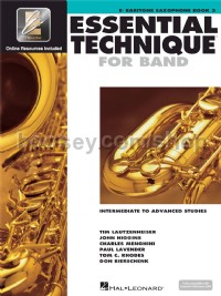 Essential Elements For Band Book 3 (Baritone Sax)