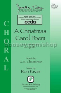 A Christmas Carol Poem (SATB Voices)