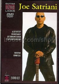 Joe Satriani Legendary Licks 2 DVDs