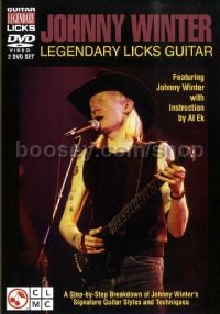 Johnny Winter Legendary Guitar Licks DVD