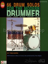 66 Drum Solos For The Modern Drummer (Bk & DVD)