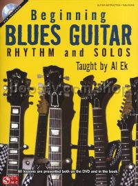Beginning Blues Guitar - Rhythm & Solos (Book & DVD)