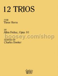 12 Trios for horn trio (score)