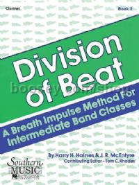 Division of Beat, Book 2  - clarinet part
