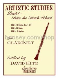 Artistic Studies, Book 1 (French School) for clarinet