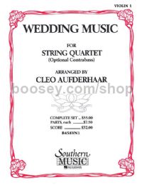 Wedding Music - violin 1 part