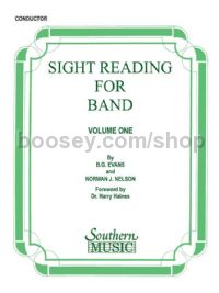 Sight Reading for Band, Book 1 for concert band (condensed score)