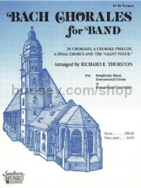 Bach Chorales for Band - trumpet 2 part