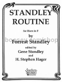 Standley Routine for horn & piano