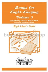 Songs for Sight Singing, Vol. 3: High School for SSA choir