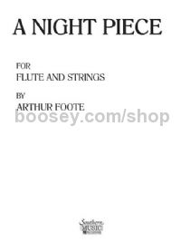 A Night Piece for string orchestra (score)