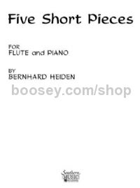 Five Short Pieces for flute & piano