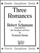Three Romances for alto saxophone