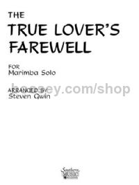 The True Lover's Farewell for marimba