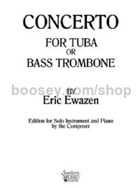 Concerto for Tuba or Bass Trombone - tuba or bass trombone & piano