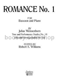 Romance No. 1 for bassoon & piano