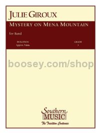 Mystery on Mena Mountain for concert band (score & parts)