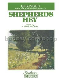 Shepherd's Hey for concert band (score & parts)