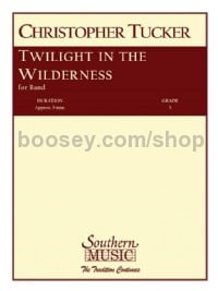 Twilight in the Wilderness for concert band (score & parts)