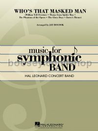 Who's That Masked Man (Hal Leonard Concert Band)