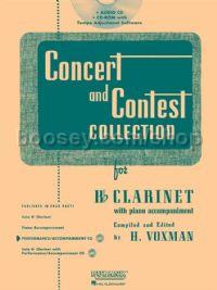 Concert and Contest Collection for clarinet (CD only)