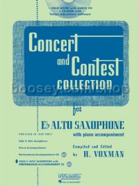 Concert and Contest Collection for Alto Sax (+ CD)