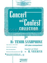 Concert and Contest Collection for Tenor Sax (+ CD)