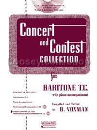 Concert and Contest Collection for Baritone (treble clef) (+ CD)