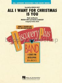 All I Want For Christmas Is You (Hal Leonard Discovery Plus Concert Band)