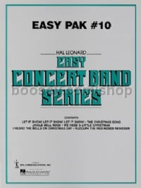 Hal Leonard Easy Concert Band Paks - Pak 10 (Score & Parts)