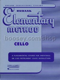 Rubank Elementary Method for cello