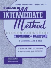 Rubank Intermediate Method for trombone / euphonium