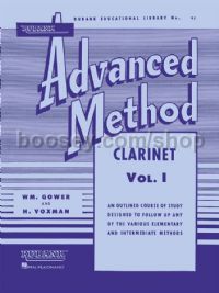 Rubank Advanced Method Vol. 1 for clarinet