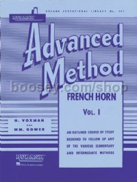 Rubank Advanced Method Vol. 1 for F horn